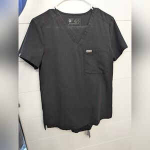 Figs scrub set in black. Top XS, pants S-tall